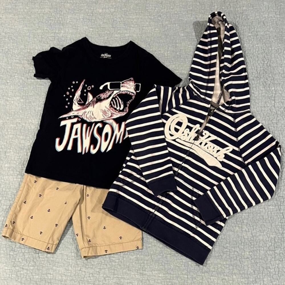 OshKosh Boys Size 8 Clothing Bundle
